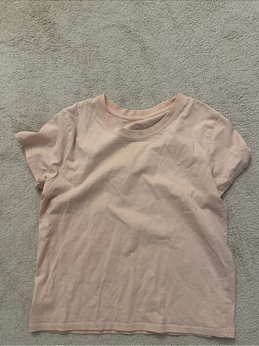 Urban Outfitters Light Pink Cotton Tee